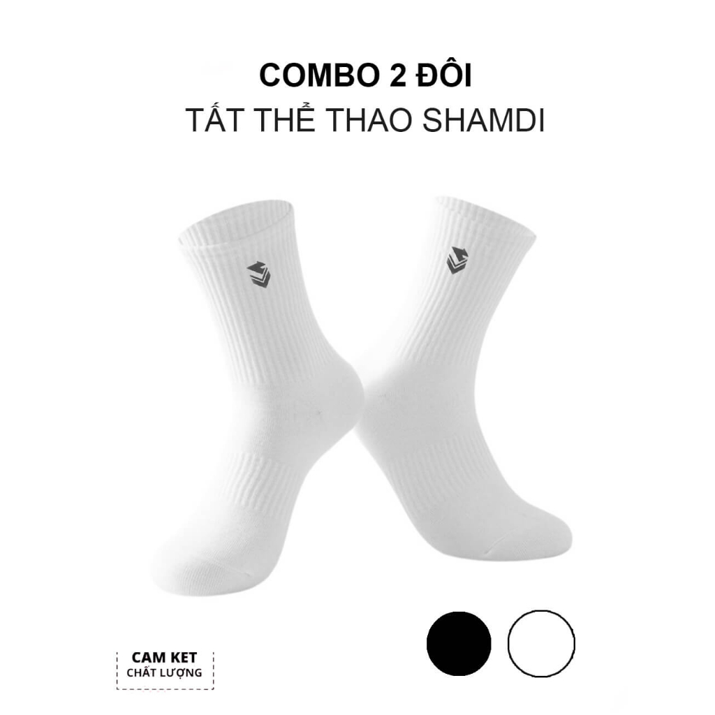Tất Khử Mùi Chuyên Dành Cho Dân Thể Thao Shamdi Crew Socks