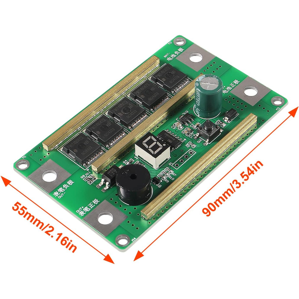 Mạch hàn cell pin, hàn điểm 12V _ 18650 26650 spot welder