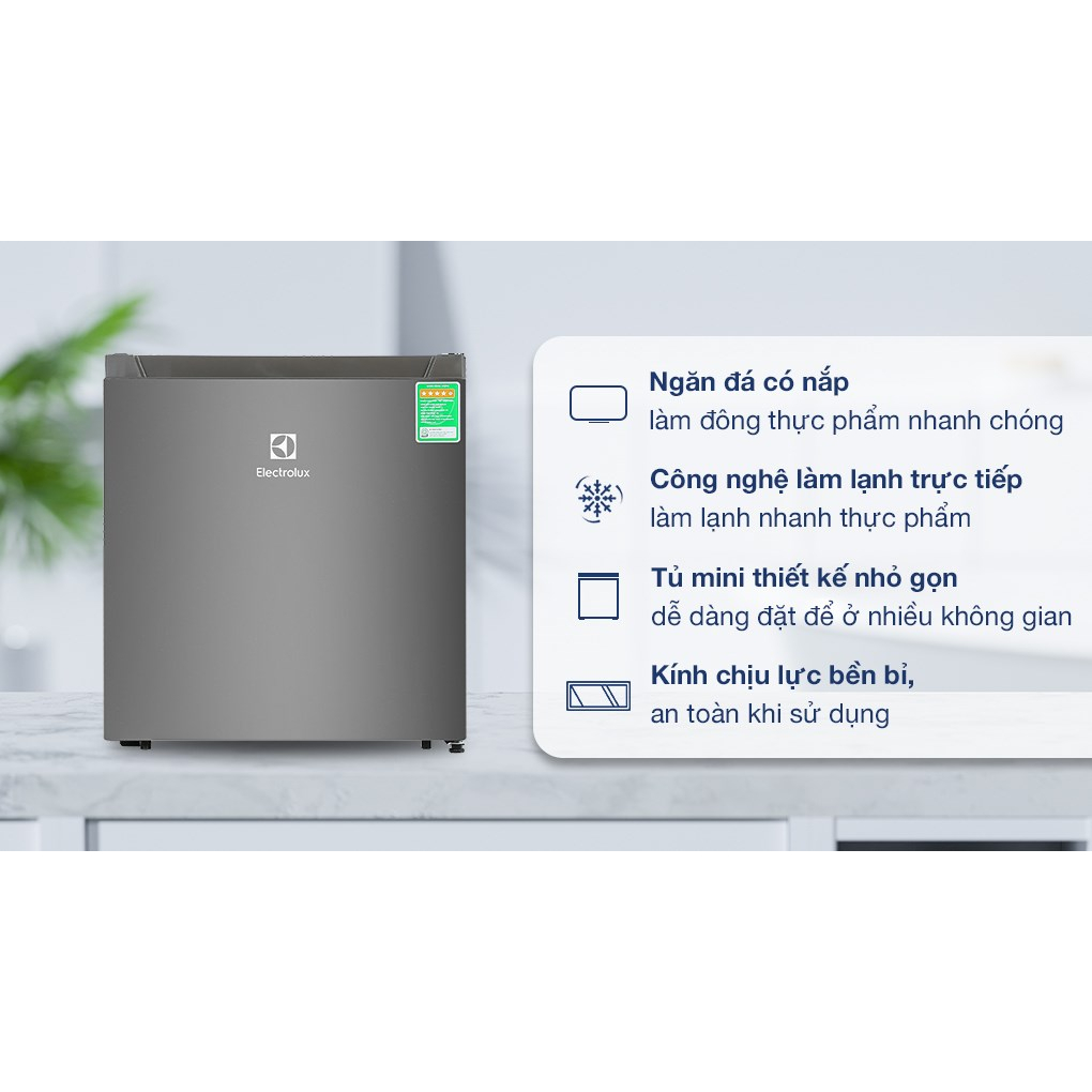 Tủ lạnh Electrolux 50 lít EUM0500AD-VN - Hàng chính hãng