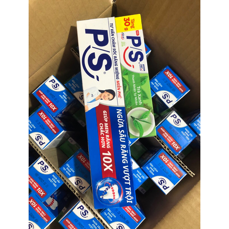 KDR Ps Ngừa Sâu Răng Vượt Trội hộp 2 tuýp x 180g,1 tuyp tặng 30g