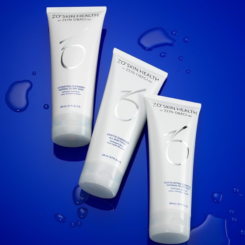 Sữa Rửa Mặt Cho Mọi Loại Da Exfoliating /GENTLE /HydratingCLEANSER ZoSkin-Fullbox 200ml