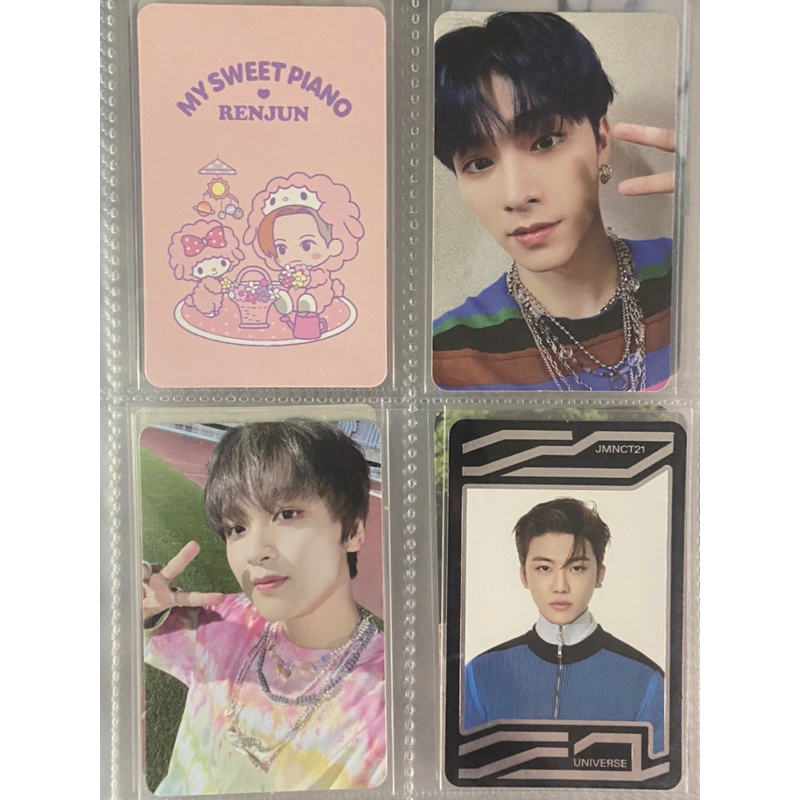 Tổng hợp card NCT chính hãng nhóm nhạc NCT127 NCT dream NCT U thành viên Jaemin Jeno Renjun Haechan Mark Jungwoo Ten