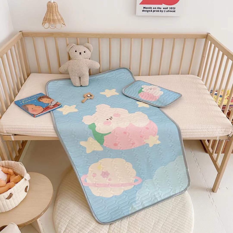 Chiếu Điều Hoà CAO SU Non Cho Bé siêu đẹp siêu mát