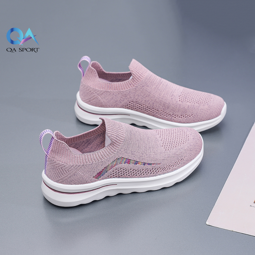 Giày Đi Bộ Nữ Siêu Nhẹ Giày Lười Nữ Hàng Xuất Xịn - QA369