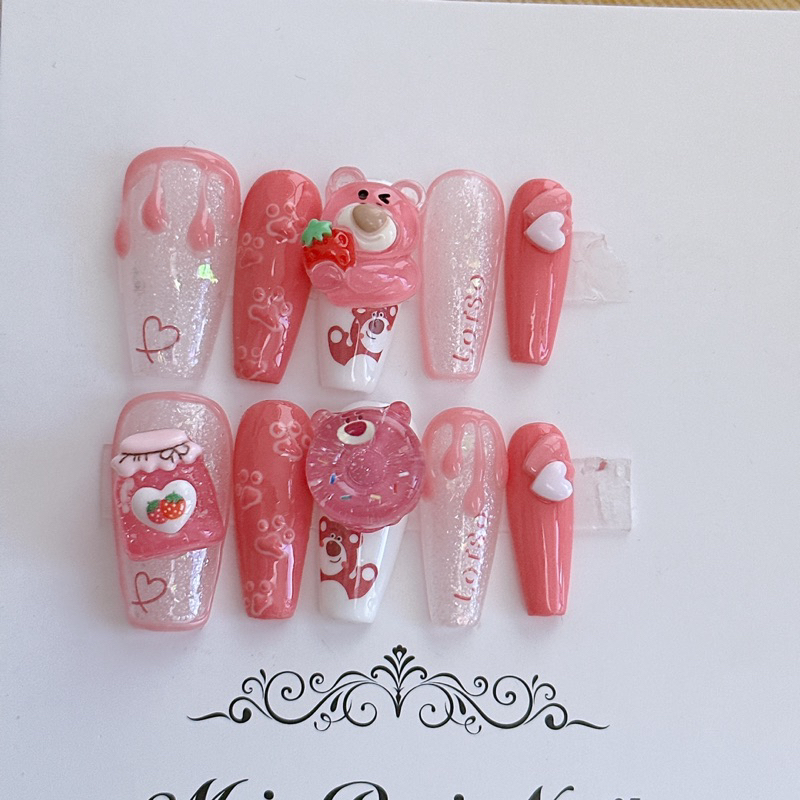 Combo 5 hộp Nail box móng tay giả ngẫu nhiên