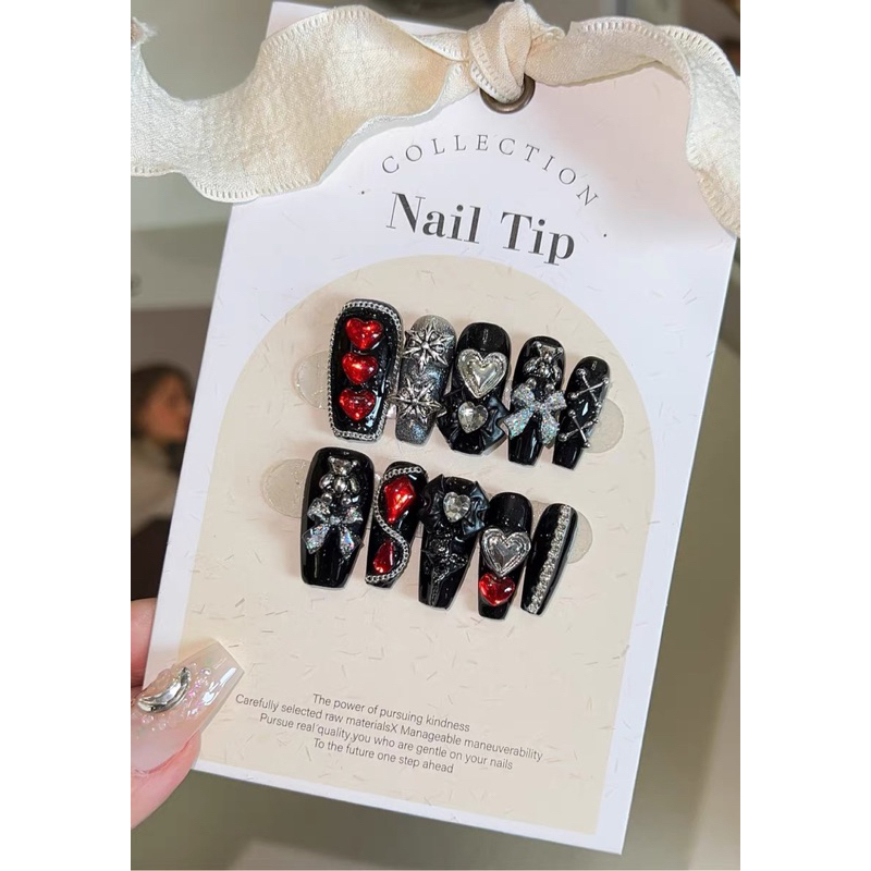 Combo 5 hộp Nail box móng tay giả ngẫu nhiên