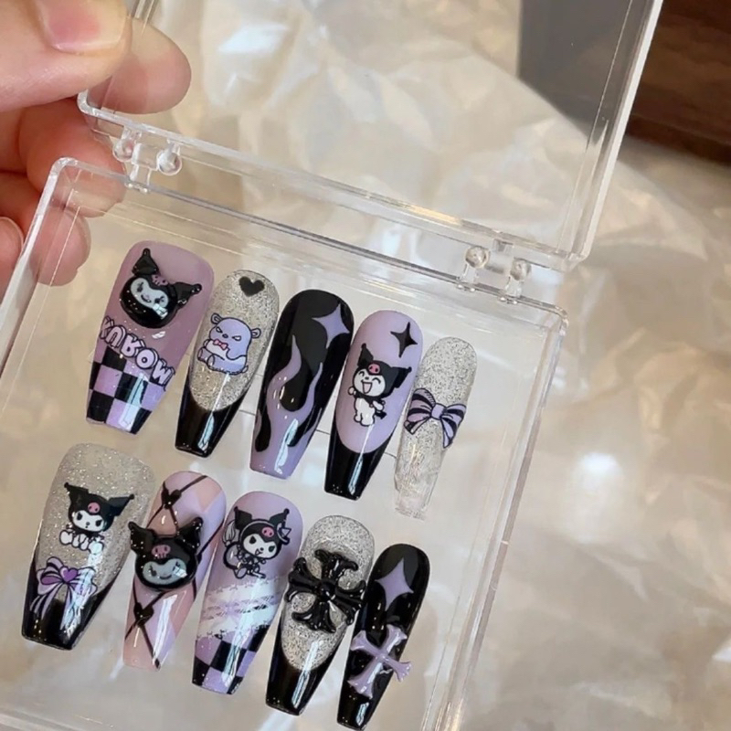 Combo 5 hộp Nail box móng tay giả ngẫu nhiên