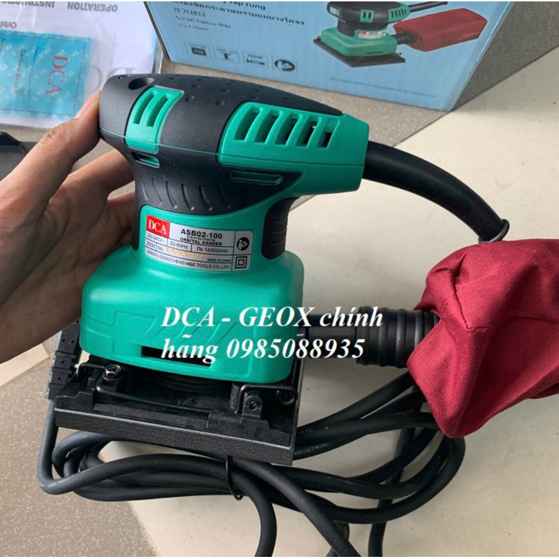 100x110mm Máy chà nhám vuông 200W DCA ASB02-100 (S1B-FF02-110X100)