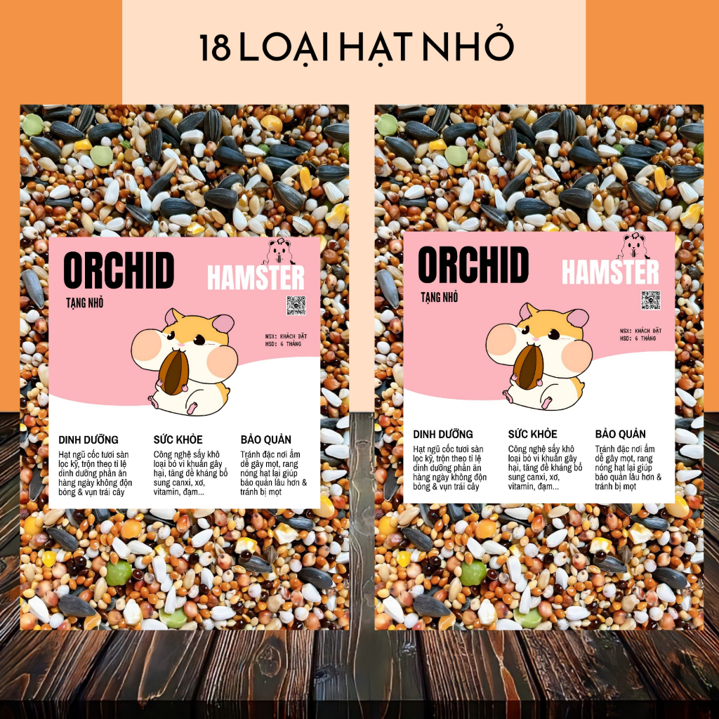 Thức Ăn Hamster Trộn  Dinh Dưỡng