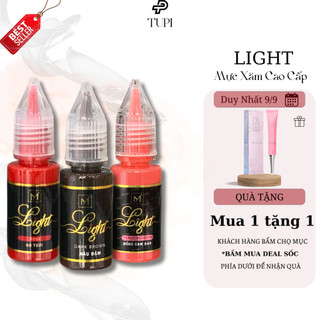 Mực Light Phun xăm thẩm mỹ cao cấp Chiết 3,3ml - 10ml