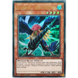[Thẻ Yugioh] Blackwing - Bora the Spear |EN| Ultra Rare