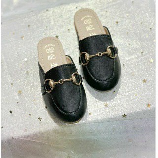  Sục trẻ em da PU mềm cho bé mắt xích đẹp,Dép cho bé trai bé gái 