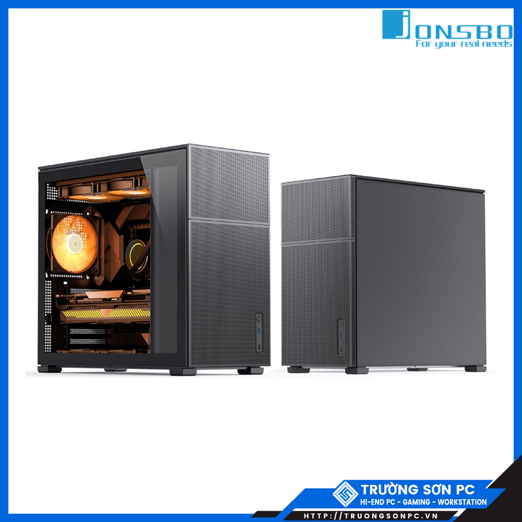 Vỏ CASE MÁY TÍNH JONSBO D41 MESH - MID TOWER | M-ATX/ ATX | Hàng Chính Hãng