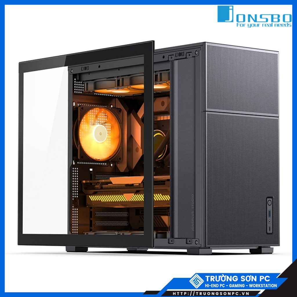 Vỏ CASE MÁY TÍNH JONSBO D41 MESH - MID TOWER | M-ATX/ ATX | Hàng Chính Hãng