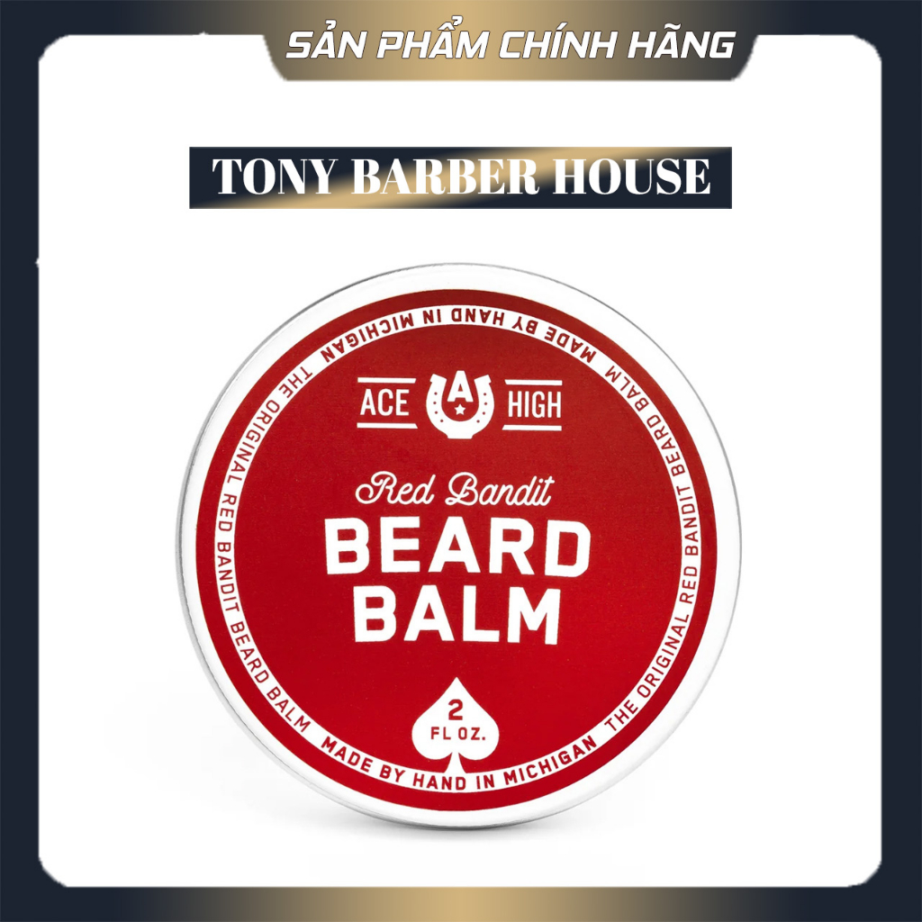 Sáp dưỡng râu Ace High’s Red Bandit Beard Balm 59ml