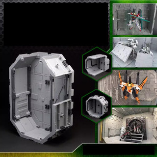Mô hình lắp ráp Hangar Octagon Base cho model kit