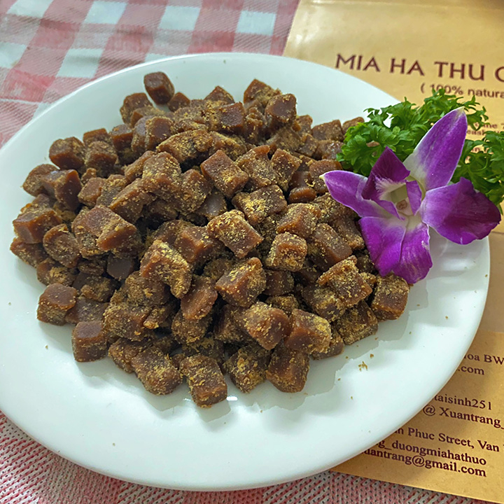 Đường Mía Hà Thủ Ô Nguyên Liệu Hoàn Từ Thiên Nhiên, Đường Nâu Tinh Luyện Giúp Đen Tóc Đẹp Da