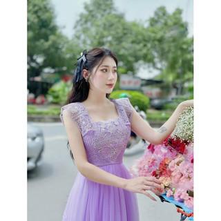 ĐẦM REN LƯỚI CAO CẤP TIỂU THƯ