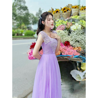 ĐẦM REN LƯỚI CAO CẤP TIỂU THƯ