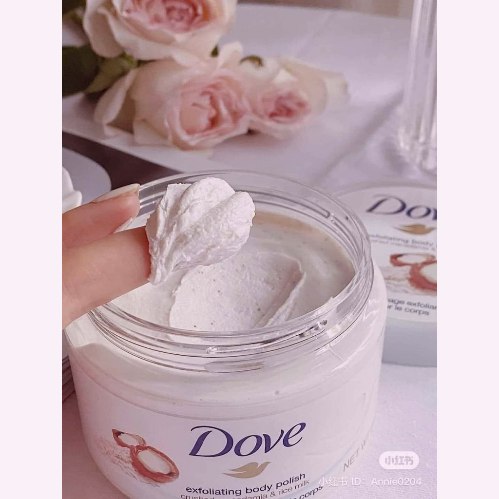 CHÍNH HÃNG 100%- Tẩy Tế Bảo Chết Toàn Thân DOVE Exfoliating Body Polish/ Tẩy Da Chết DOVE Body - bản Đức
