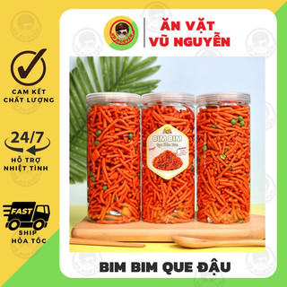 Bim Bim Que Đậu Hà Lan 400g - Ăn Vặt Vũ Nguyễn Vừa Ngon Vừa Rẻ - Ship Hỏa Tốc