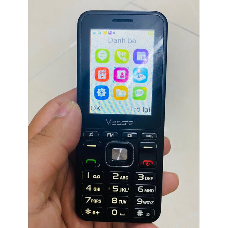 Điện thoại Masstel Izi 206 zin tem bản 2 sim nghe gọi st