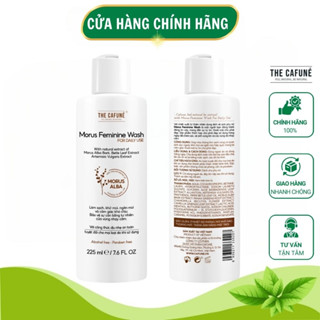  Dung Dịch Vệ Sinh Nữ Morus The Cafune 225ml Chính Hãng Ddvs Nước Rửa Phụ Khoa Chăm Sóc Làm Hồng Vùng Kín Sạch Sẽ Se Khít 
