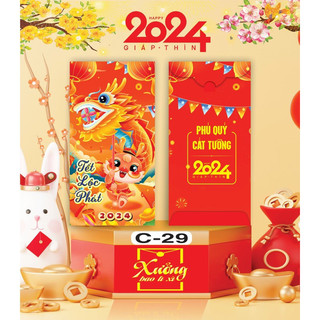 100 bao lì xì 10 mẫu bé na xinh xắn