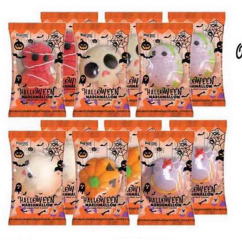 Combo 2 Kẹo Mashmallow Halloween Thái Lan