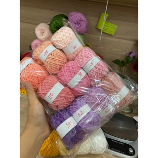 len milk cotton 125gr -cuộn chiết 40gr (mã 01-50)