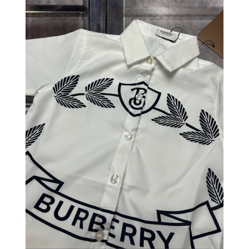 Sơ mi họa tiết BBR cho bé