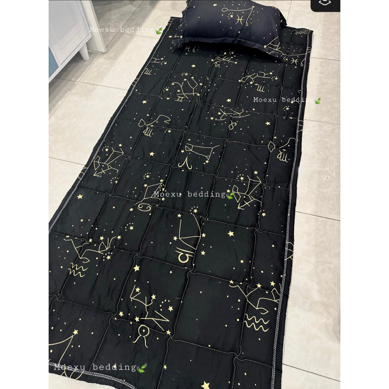 Tấm trải nệm văn phòng gấp gọn size 90x2m topeer mỏng- nệm ngủ văn phòng hàng loại 1 được chọn màu