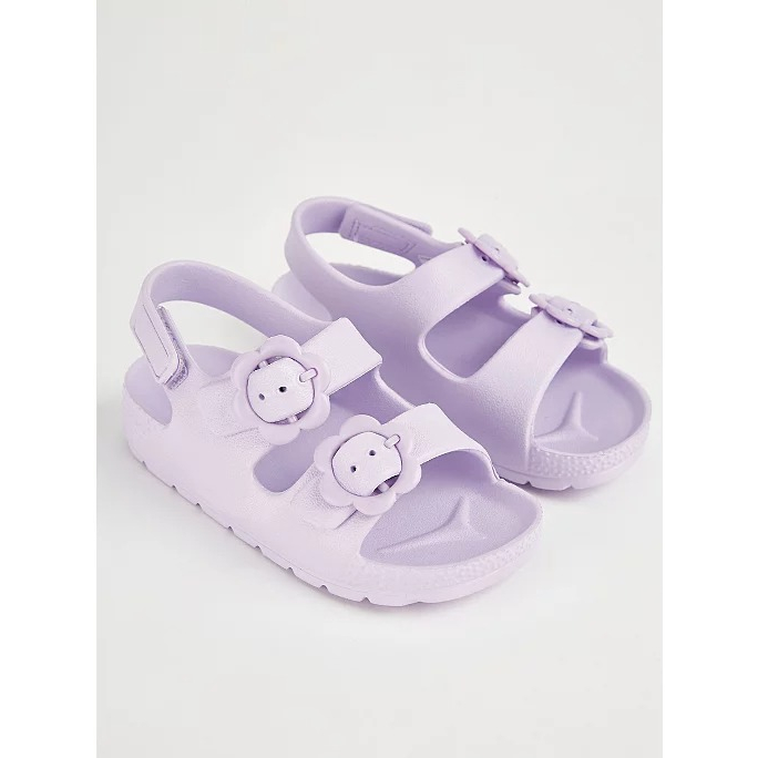 Dép xốp sandal xanh/ tím/ hoa cúc George _authentic UK