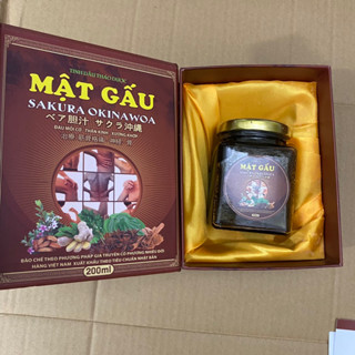 Xịt xương khớp tinh dầu thảo dược MẬT GẤU SAKURA OKINAWOA Tinh dầu xoa bóp giúp giảm đau xương khớp đau cơ đau vai gá