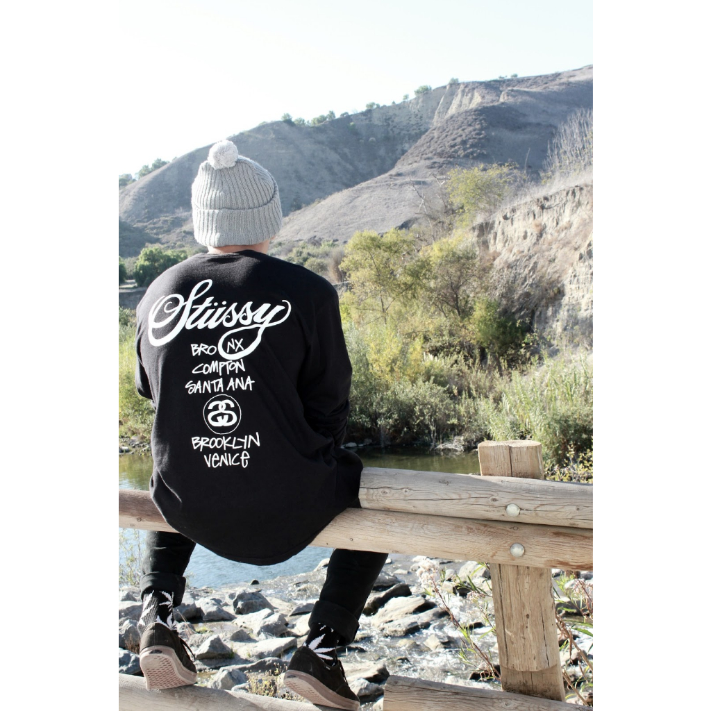 Áo sweater nỉ bông sttusy 20 mẫu unisex nam nữ form rộng chuẩn 918 Ofus