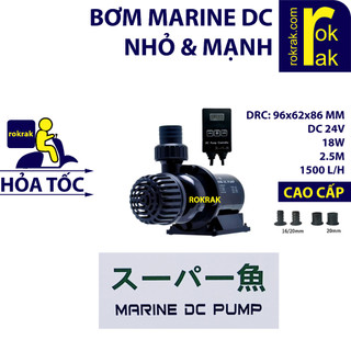 Bơm DC 24V chống giật Marine DC PUMP 1500 2500 4000 L/H nhỏ và mạnh