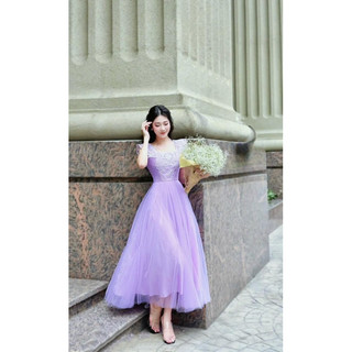 ĐẦM REN LƯỚI CAO CẤP TIỂU THƯ