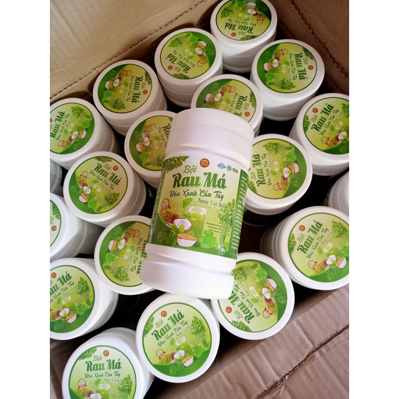 Combo 4hộp rau má đậu xanh cần tây nước cốt dừa - thơm ngon béo ngậy