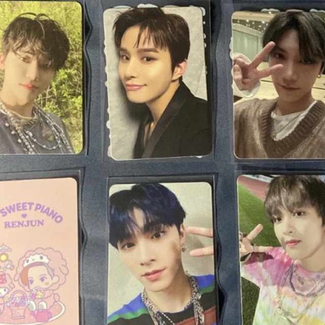 Tổng hợp card NCT chính hãng nhóm nhạc NCT127 NCT dream NCT U thành viên Jaemin Jeno Renjun Haechan Mark Jungwoo Ten