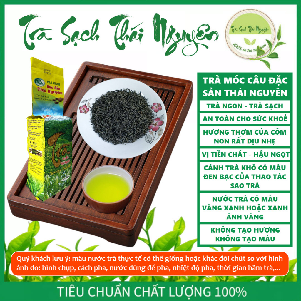Trà Móc Câu Đặc Sản Thái Nguyên - Trà Ngon - Trà Sạch - gói 100g -  - Trà Thái Nguyên