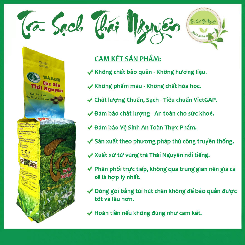 Trà Móc Câu Đặc Sản Thái Nguyên - Trà Ngon - Trà Sạch - gói 100g -  - Trà Thái Nguyên