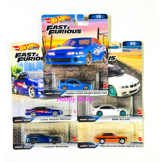Hobby Store xe mô hình Hot wheels Premium Fast & Furious Set Lẻ