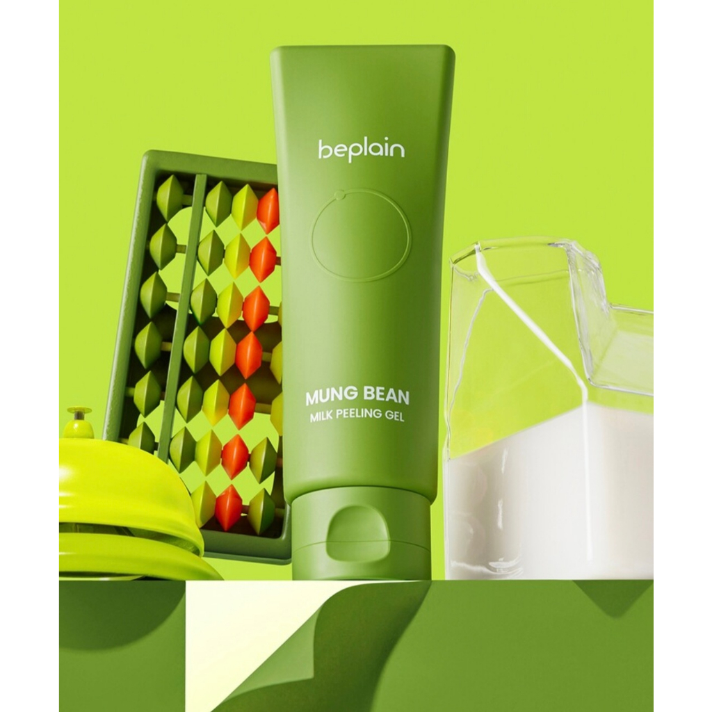 Gel tẩy da chết đậu xanh BEPLAIN MUNG BEAN MIL PEELING
