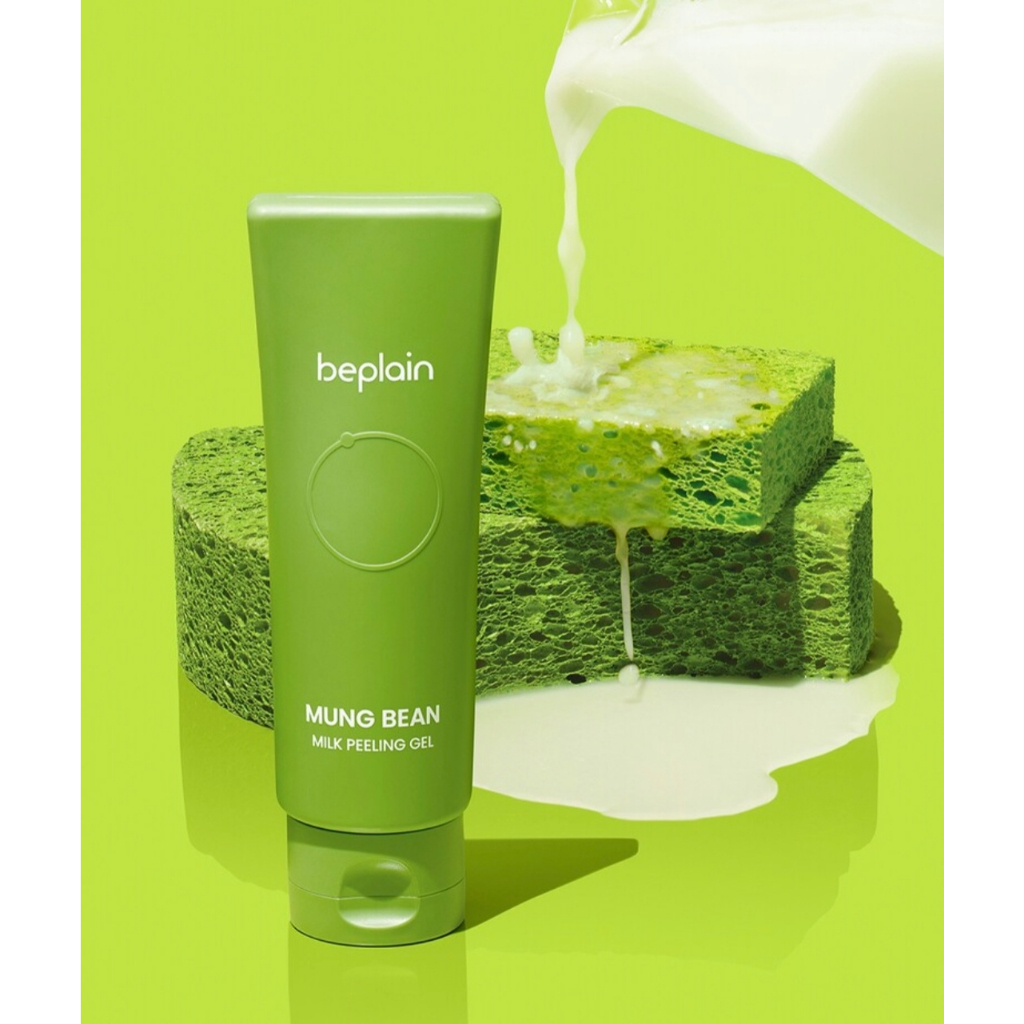 Gel tẩy da chết đậu xanh BEPLAIN MUNG BEAN MIL PEELING