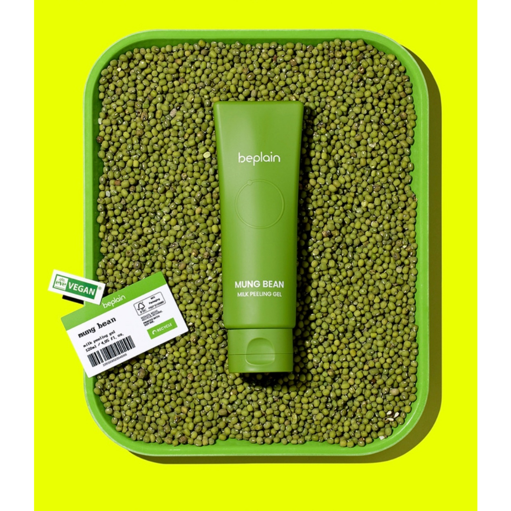 Gel tẩy da chết đậu xanh BEPLAIN MUNG BEAN MIL PEELING