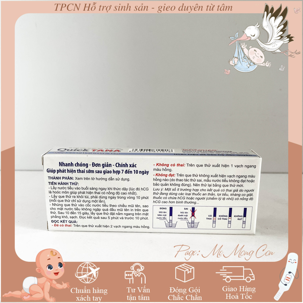 Que thử thai chính xác nhanh - embott22