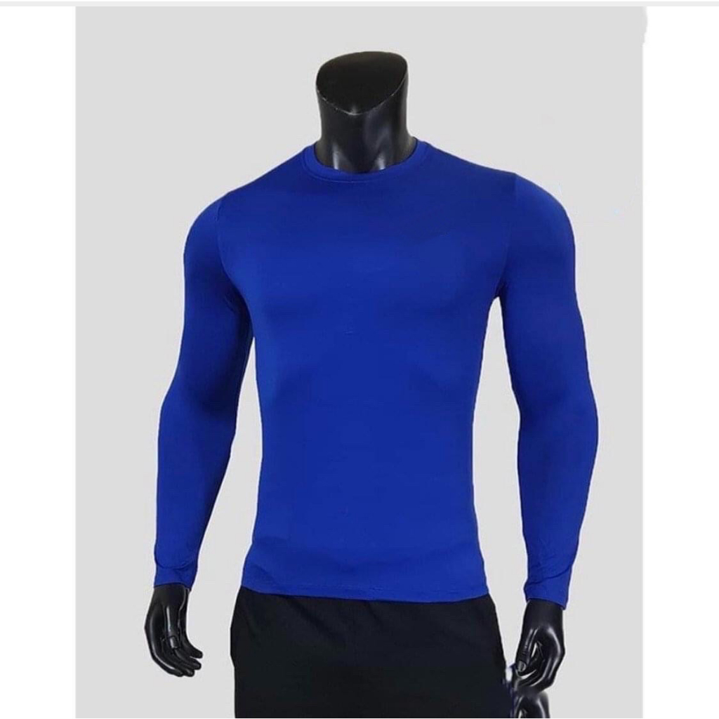 Áo giữ nhiệt thể thao nam , Áo thun nam tay dài màu sắc trẻ trung năng động