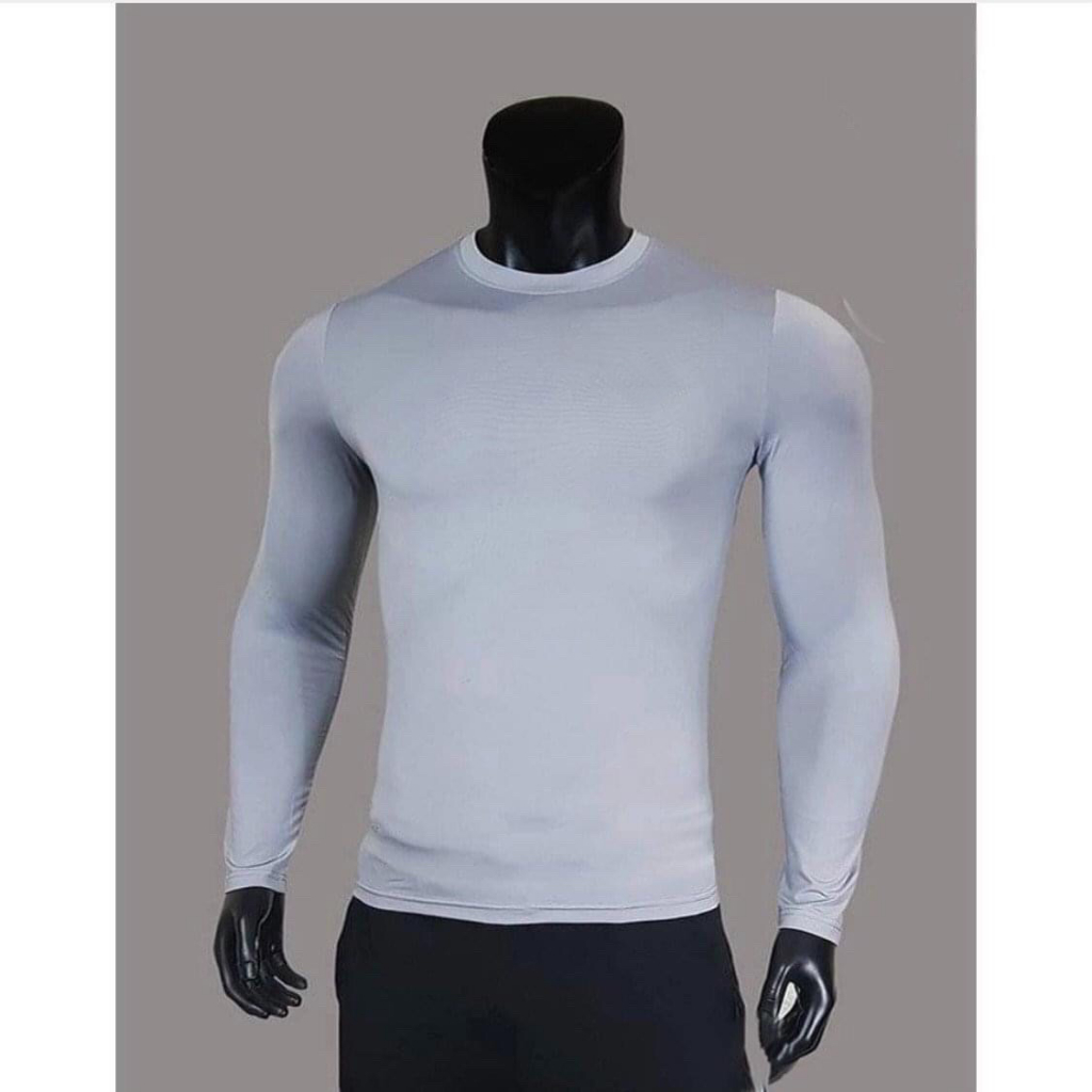 Áo giữ nhiệt thể thao nam , Áo thun nam tay dài màu sắc trẻ trung năng động