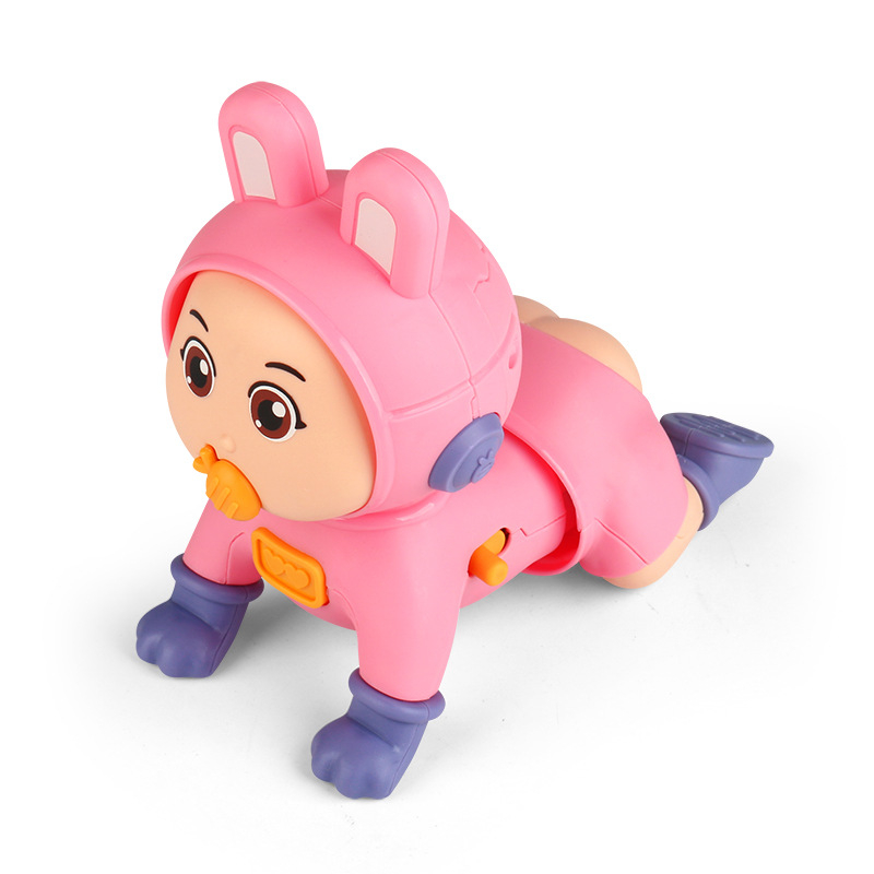 Đồ chơi trẻ em, bé baby biết bò cho bé, có nhạc và đèn vui nhộn