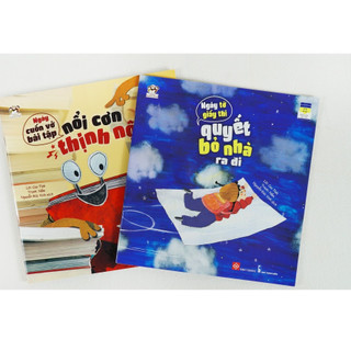Sách thiếu nhi - Ngày tờ giấy thi quyết bỏ nhà ra đi+Ngày cuốn vở bài tập nổi cơn thịnh nộ